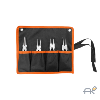 Набор съемников стопорн.колец 180мм 4шт. PRO STARTUL (PRO-6048-04) (полотно)